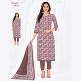 Pranjul Cotton Straight Pant Salwar Suit - P2638